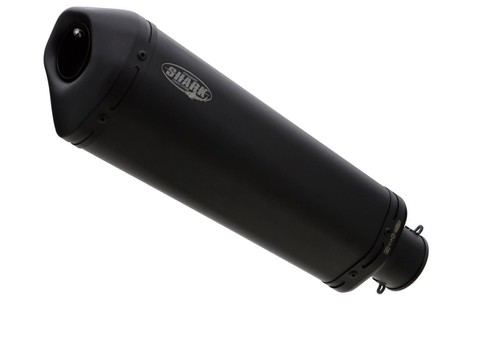 Shark dsx auspuff - shark, schwarz